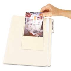 C-Line Peel and Stick Photo Holders, 4 3/8 x 6 1/2, Clear, 10/Pack (70346)