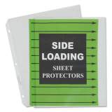 C-Line Side Loading Polypropylene Sheet Protectors, Clear, 2", 11 x 8 1/2, 50/BX (62313)