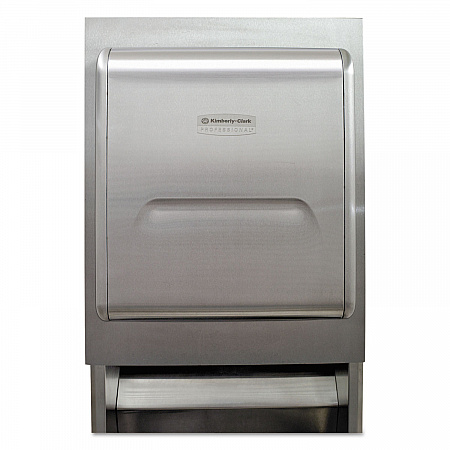 MOD Recessed Dispenser Housing with Trim Panel, 11.13 x 4 x 15.37, Stainless Steel (43823)
