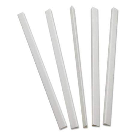 C-Line Slide 'N Grip Binding Bars, White, 11 x 1/4, 100/Box (34447)