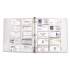 C-Line Tabbed Business Card Binder Pages, For 2 x 3.5 Cards, Clear, 20 Cards/Sheet, 5 Sheets/Pack (61117)