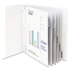 C-Line Sheet Protectors with Index Tabs, Heavy, Clear Tabs, 2", 11 x 8 1/2, 5/ST (05557)