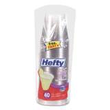 Hefty Crystal Clear Plastic Party Cups, 10 oz, Clear, 36/Pack (C21012)