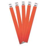 Advantus Crowd Management Wristbands, Sequentially Numbered, 9 3/4 x 3/4, Red, 500/Pack (75510)