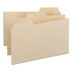 Smead Manila Card Guides, 1/3-Cut Top Tab, Blank, 5 x 8, Manila, 100/Box (57030)