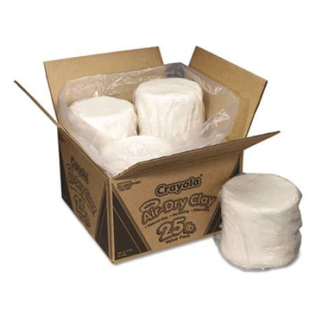 Crayola Air-Dry Clay, White, 25 lbs (575001)