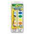 Crayola Glitter Washable Watercolors, 8 Assorted Glitter Colors, Palette Tray (530555)