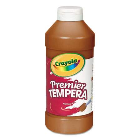 Crayola Premier Tempera Paint, Brown, 16 oz Bottle (541216007)