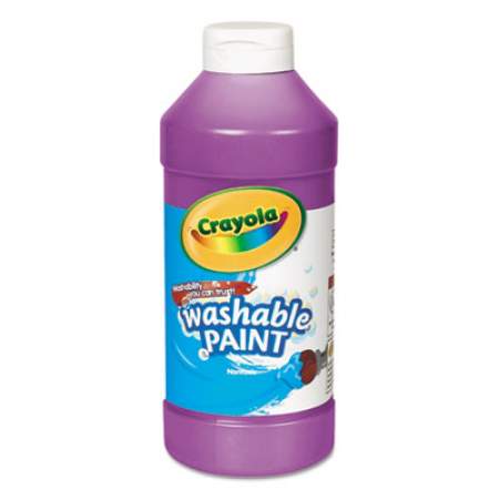 Crayola Washable Paint, Violet, 16 oz Bottle (542016040)