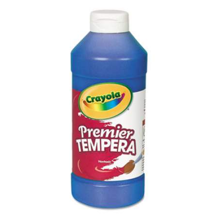 Crayola Premier Tempera Paint, Blue, 16 oz Bottle (541216042)