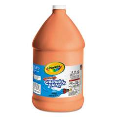 Crayola Washable Paint, Orange, 1 gal Bottle (542128036)