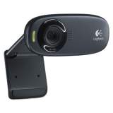 Logitech C310 HD Webcam, 1280 pixels x 720 pixels, 1 Mpixel, Black (960000585)