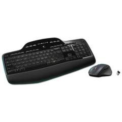 Logitech MK710 Wireless Keyboard + Mouse Combo, 2.4 GHz Frequency/30 ft Wireless Range, Black (920002416)