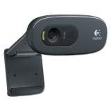 Logitech C270 HD Webcam, 1280 pixels x 720 pixels, 1 Mpixel, Black (960000694)