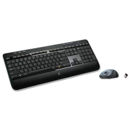 Logitech MK520 Wireless Keyboard + Mouse Combo, 2.4 GHz Frequency/30 ft Wireless Range, Black (920002553)