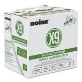 Boise X-9 SPLOX Multi-Use Paper , 92 Bright, 3-Hole, 20 lb, 8.5 x 11, White, 2500 Sheets/Carton (SP8420P)