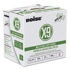 Boise X-9 SPLOX Multi-Use Paper , 92 Bright, 3-Hole, 20 lb, 8.5 x 11, White, 2500 Sheets/Carton (SP8420P)