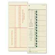 TOPS Time Clock Cards, Replacement for 10-800762, Two Sides, 3.5 x 9, 500/Box (1257)