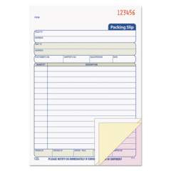 TOPS Packing Slip Book, Three-Part Carbonless, 5.56 x 7.94, 1/Page, 50 Forms (46639)
