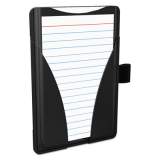 Oxford At Hand Note Card Case, Holds 25 3 x 5 Cards, 5.5 x 3.75 x 5.33, Poly, Black (63519)