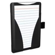 Oxford At Hand Note Card Case, Holds 25 3 x 5 Cards, 5.5 x 3.75 x 5.33, Poly, Black (63519)