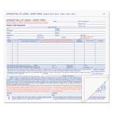 TOPS Hazardous Material Short Form, Three-Part Carbonless, 7 x 8.5, 1/Page, 50 Forms (3841)