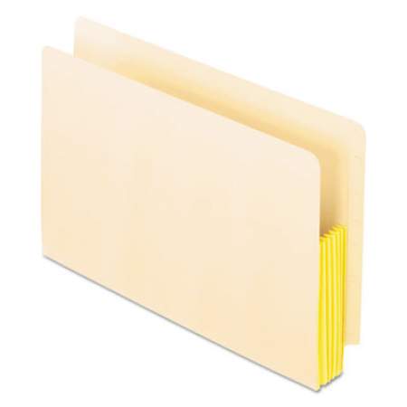 Pendaflex Manila Drop Front Shelf File Pockets, 5.25" Expansion, 10 Sections, Legal Size, Manila, 10/Box (22823)
