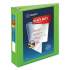Avery Heavy-Duty View Binder with DuraHinge and One Touch EZD Rings, 3 Rings, 2" Capacity, 11 x 8.5, Chartreuse (79776)