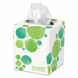 100% Recycled Facial Tissue, 2-Ply, White, 85 Sheets/Box (13719EA)