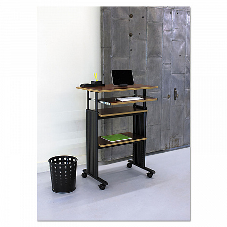 Bubble Wastebaskets, 6 gal, Steel, Black (9740BL)