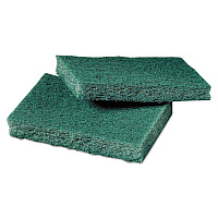General Purpose Scrub Pad, 3 x 4.5, Green, 40 Pads/Box, 2 Boxes/Carton (59166)