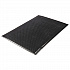 Soft Step Supreme Anti-Fatigue Floor Mat, Rectangular, Black Cross-Hatch Embossed Surface, 36