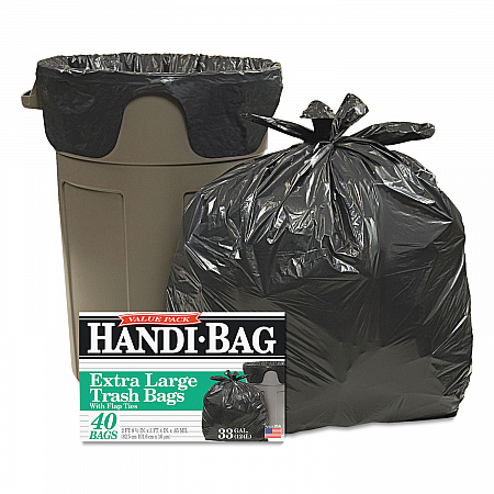 Super Value Pack Can Liners, 33 gal, 0.65 mil, 32.5