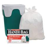 Handi-Bag Super Value Pack, 13 gal, 0.6 mil, 23.75" x 28", White, 600/Carton (HAB6FK100CT)