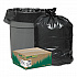 Linear Low Density Recycled Can Liners, 56 gal, 2 mil, 43