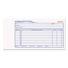 Rediform Material Requisition Book, Two-Part Carbonless, 7.88 x 4.25, 1/Page, 50 Forms (1L114)
