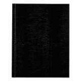 Blueline Executive Notebook, 1 Subject, Medium/College Rule, Black Cover, 9.25 x 7.25, 150 Sheets (A7BLK)