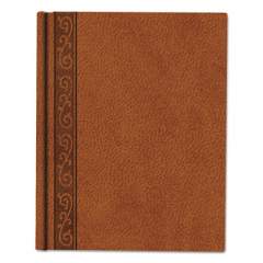 Blueline Da Vinci Notebook, 1 Subject, Medium/College Rule, Tan Cover, 11 x 8.5, 75 Sheets (A8004)