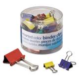 Officemate Assorted Colors Binder Clips, Assorted Sizes, 30/Pack (31026)