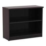 Alera Valencia Series Bookcase, Two-Shelf, 31 3/4w x 14d x 29 1/2h, Espresso (VA633032ES)