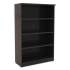 Alera Valencia Series Bookcase, Four-Shelf, 31 3/4w x 14d x 54 7/8h, Espresso (VA635632ES)