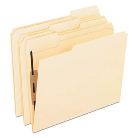 Pendaflex Manila Folders with Two Bonded Fasteners, 1/3-Cut Tabs, Letter Size, 50/Box (M13U13)