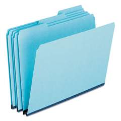 Pendaflex Pressboard Expanding File Folders, 1/3-Cut Tabs, Legal Size, Blue, 25/Box (9300T13)