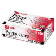 ACCO Paper Clips, Medium (No. 1), Silver, 1,000/Pack (72380)