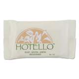 Hotello Bar Soap, Mild Scent, # 1 1/2, Individually Wrapped, 500/Carton (300150A)