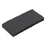 Boardwalk Medium-Duty Scour Pad, 10 x 4.63, Blue, 20/Carton (402)