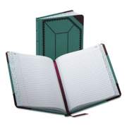 Boorum & Pease Account Record Book, Record-Style Rule, Blue/Black/Red Cover, 9.25 x 7.31 Sheets, 300 Sheets/Book (3738300R)