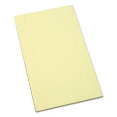 AbilityOne 7530011247632 SKILCRAFT Writing Pad, Wide/Legal Rule, 100 Canary-Yellow 8.5 x 13.25 Sheets, Dozen