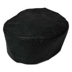 AmerCareRoyal Beanie Caps, Large, Black, 50/carton (BC100BKL)