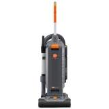 Hoover Commercial HushTone Vacuum Cleaner with Intellibelt, 13" Cleaning Path, Gray/Orange (CH54113)